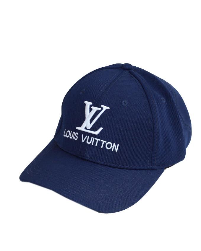 Louis Vuitton Cool Classics Adjustable Baseball Cap Navy blue - Obeezi.com