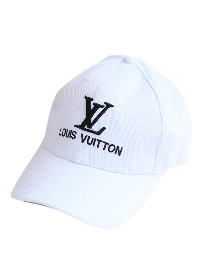Louis Vuitton Cool Classics Adjustable Baseball Cap White - Obeezi.com
