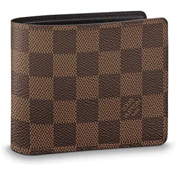 Louis Vuitton Damier Ebene Canvas Brown Leather Wallet - Obeezi