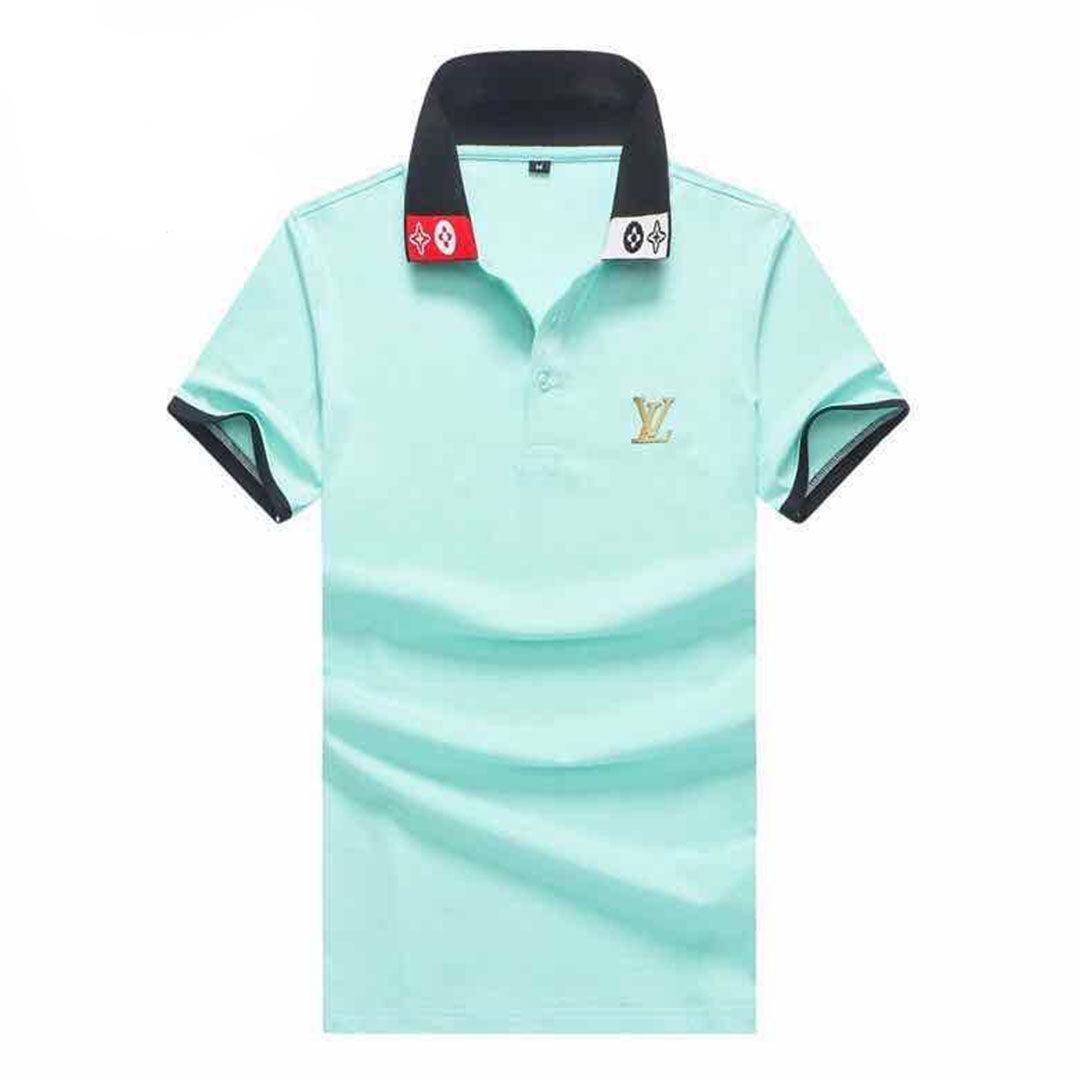 Louis Vuitton Men's Polo shirts-Green - Obeezi