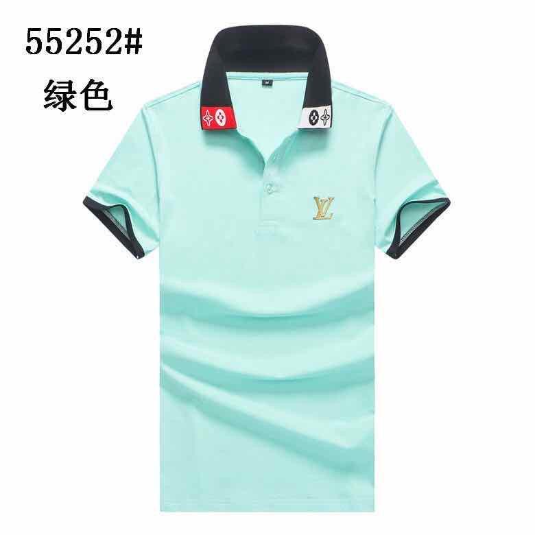 Louis Vuitton Men's Polo shirts-Green - Obeezi