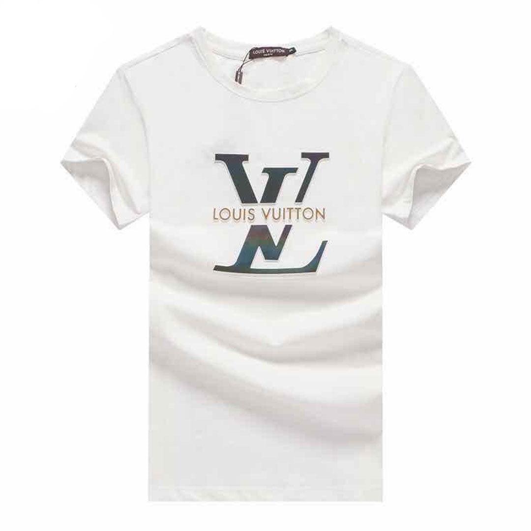 Louis Vuitton T-Shirts Embroidered Logo - Obeezi
