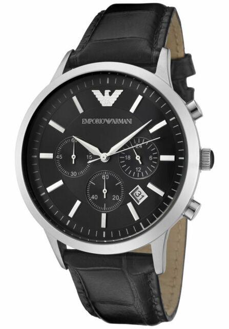 Luxury Black Leather Men's Watch - Obeezi.com