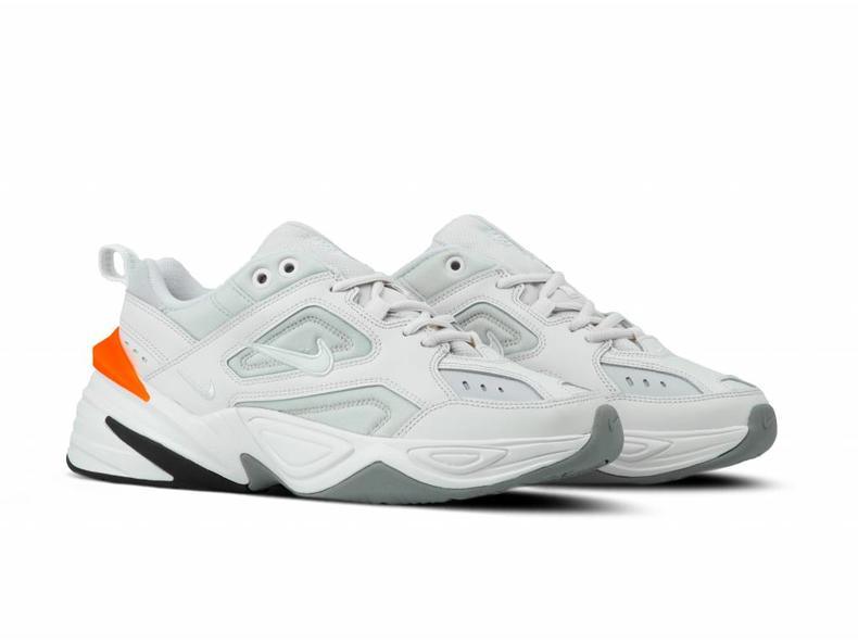 M2K Tekno Phantom Olive Grey Matte Silver Hyper Crimson Men's Casual Shoes - Obeezi