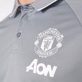 Manchester United 2017/18 Training Polo Shirt Grey - Obeezi