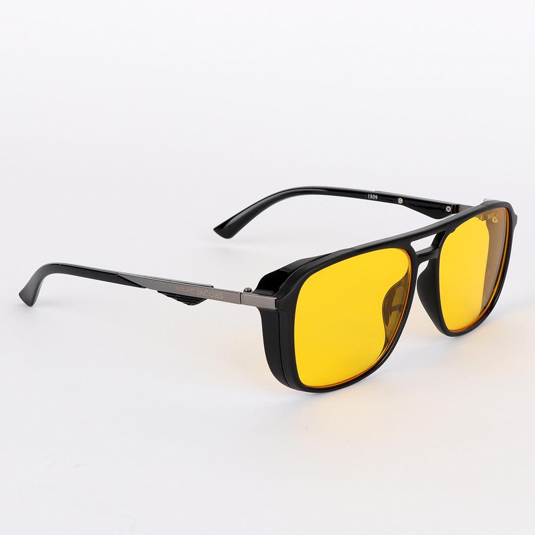 Marc Jacobs Classic Crested Yellow Sunglasses - Obeezi.com