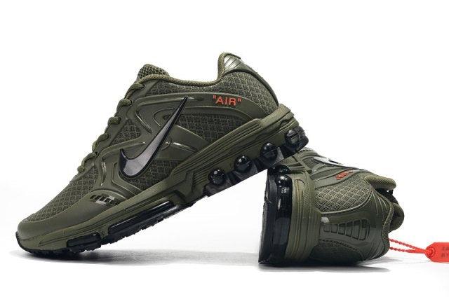 Max 2019 Black Green Men's Running Shoes - Obeezi