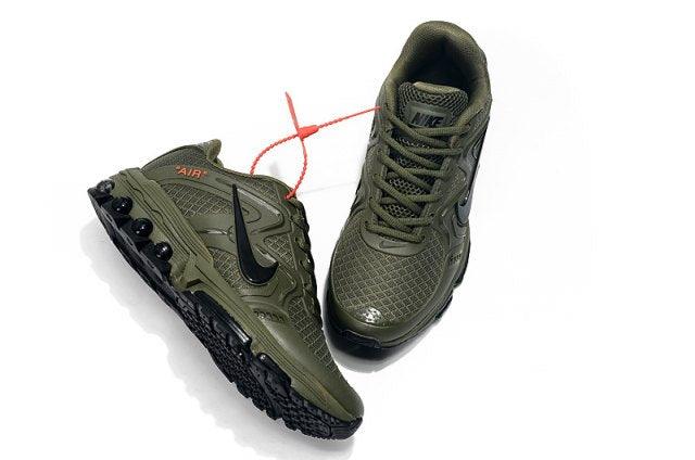 Max 2019 Black Green Men's Running Shoes - Obeezi