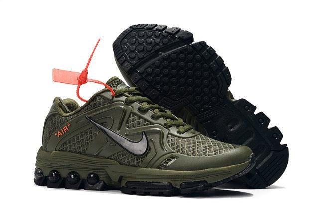 Max 2019 Black Green Men's Running Shoes - Obeezi