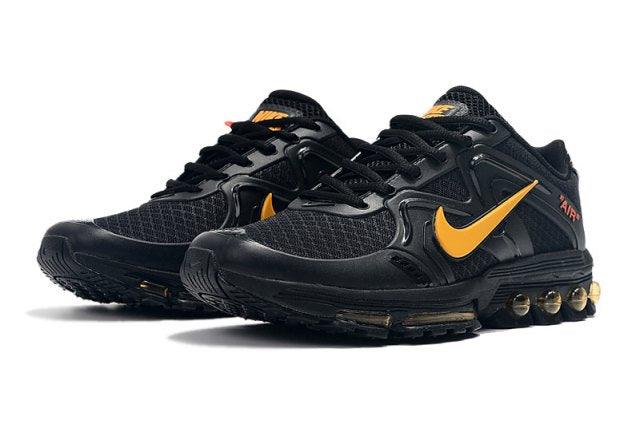 Max 2019 Black Yellow Men's Running Shoes - Obeezi