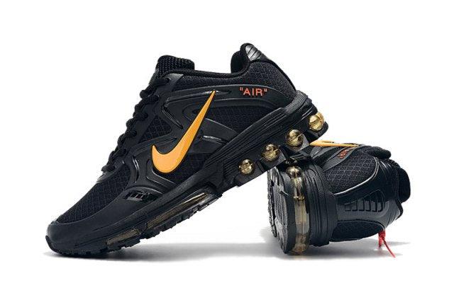 Max 2019 Black Yellow Men's Running Shoes - Obeezi