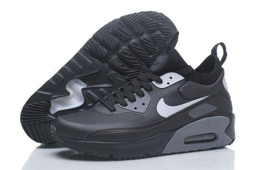 Max 90 Mid NS GPX Black White Men's Running Shoes - Obeezi