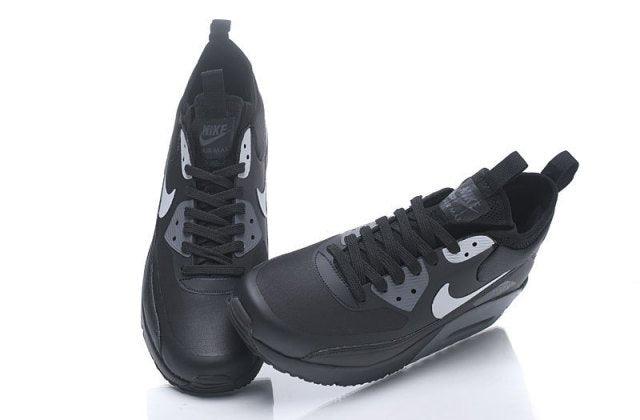 Max 90 Mid NS GPX Black White Men's Running Shoes - Obeezi