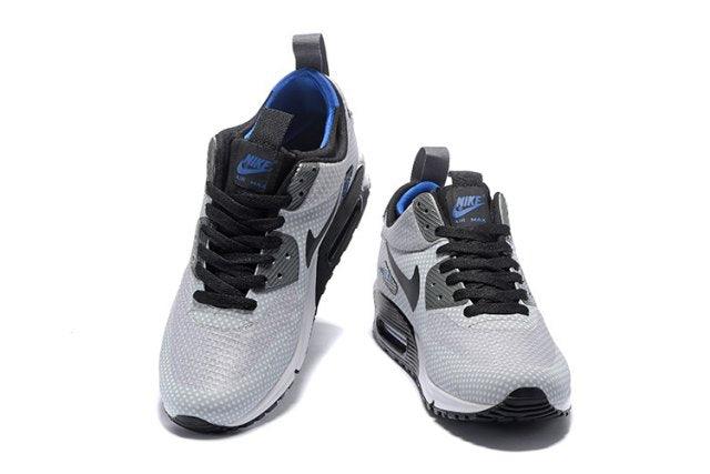 MAX 90 MID WNTR White Black Mens Running Shoes - Obeezi