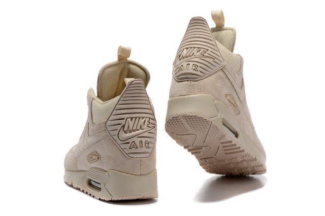 Max 90 Winter Sneaker boot Wheat White Men's Shoes - Obeezi