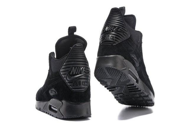 Max 90 Winter Sneakerboot Triple Black - Obeezi