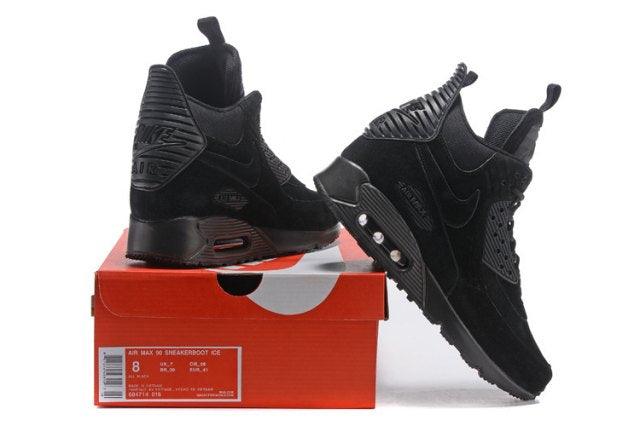 Max 90 Winter Sneakerboot Triple Black - Obeezi