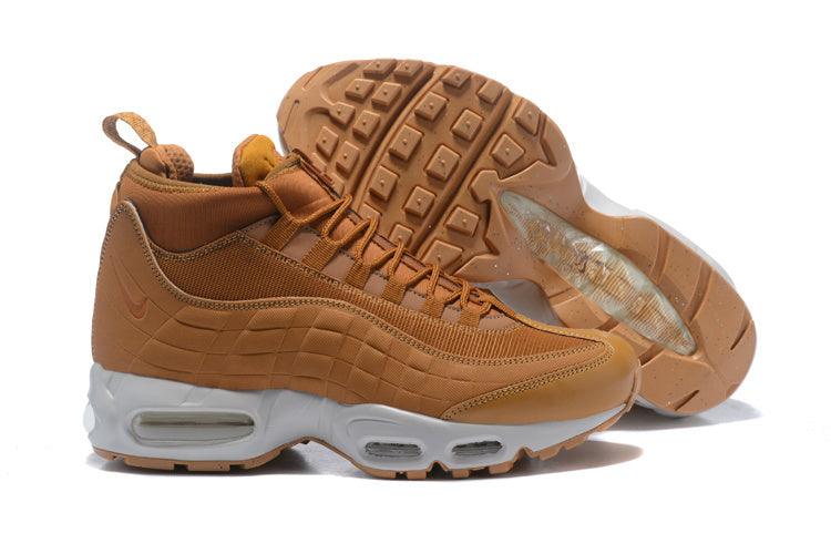Max 95 Winter mens Running Sneakerboot -Brown - Obeezi