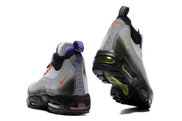 Max 95 Winter Sneakerboot Black Volt Orange Mens Running Sneakers - Obeezi