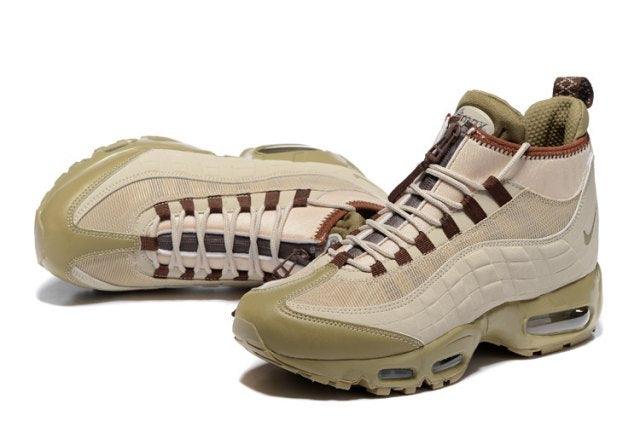 Max 95 Winter Sneakerboot Khaki Matte Olive Mens Running Shoes. - Obeezi