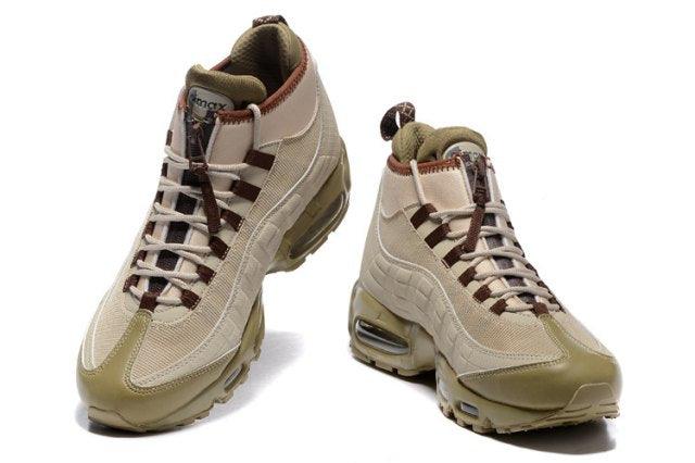 Max 95 Winter Sneakerboot Khaki Matte Olive Mens Running Shoes. - Obeezi