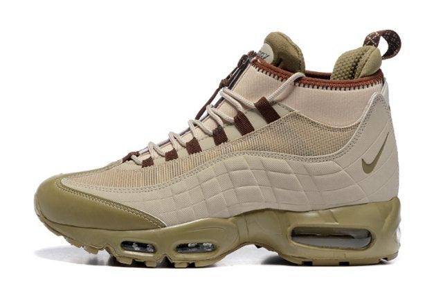 Max 95 Winter Sneakerboot Khaki Matte Olive Mens Running Shoes. - Obeezi