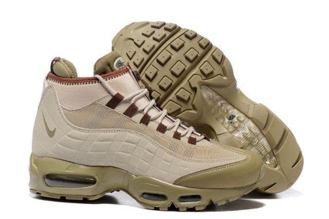 Max 95 Winter Sneakerboot Khaki Matte Olive Mens Running Shoes. - Obeezi