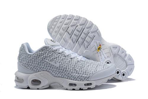 Max Plus SE TN Just Do It White/Black Men's Running Sneakers - Obeezi