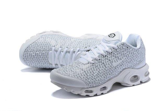 Max Plus SE TN Just Do It White/Black Men's Running Sneakers - Obeezi
