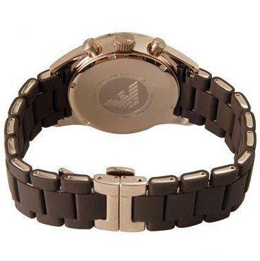 Men's AR5890 Brown Sport Chronograph Watch - Obeezi.com