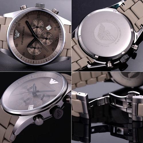 Men's AR5950 Chronograph Dial Watch - Obeezi.com