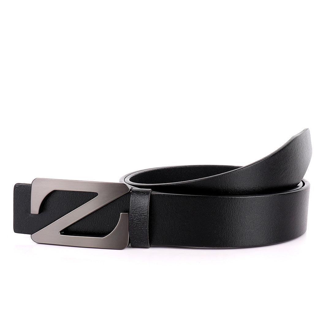 Men's Authentic Leather Black Belt - Obeezi.com