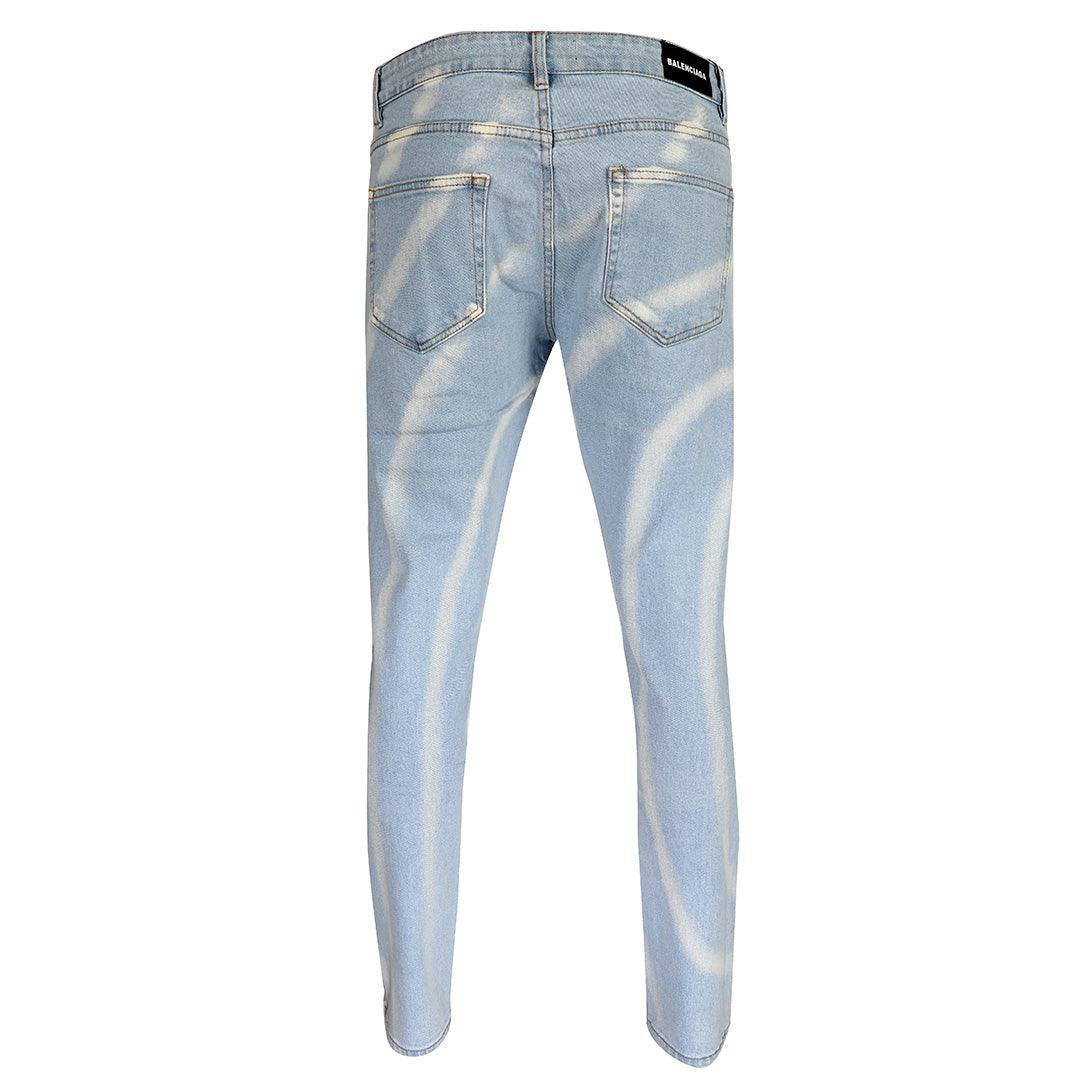 Men's Authentic Standard Denim Jeans- Blue - Obeezi.com