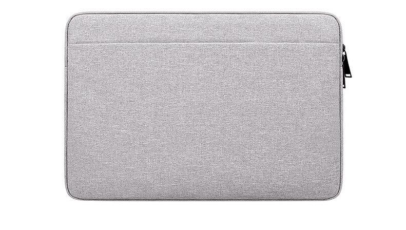 Men's Briefcase Designed Zipper Ultra Light Laptop Bag- Ash - Obeezi.com