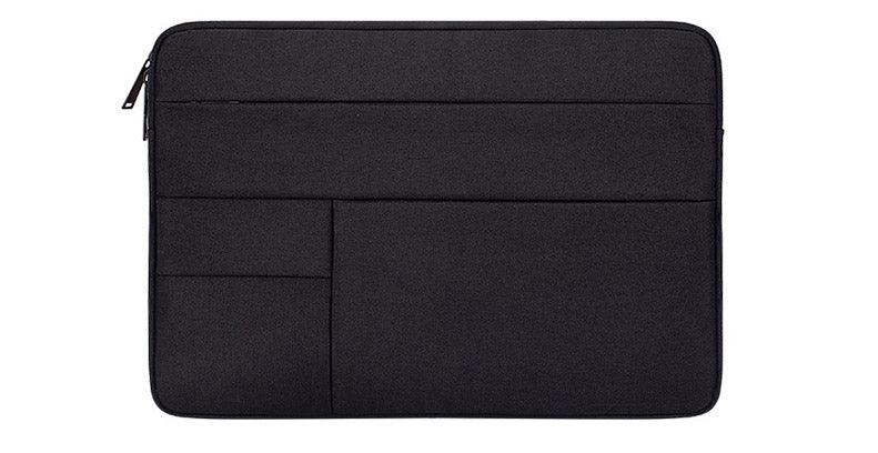 Men's Briefcase Designed Zipper Ultra Light Laptop Bag-Black - Obeezi.com