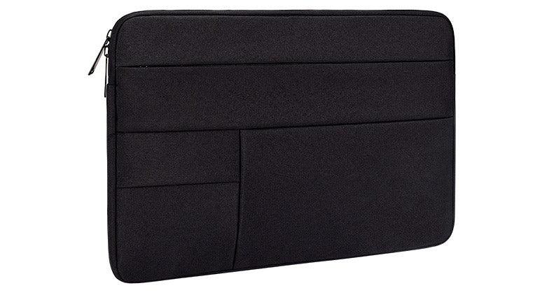 Men's Briefcase Designed Zipper Ultra Light Laptop Bag-Black - Obeezi.com