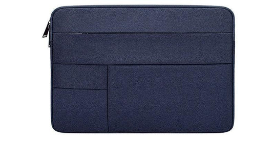 Men's Briefcase Designed Zipper Ultra Light Laptop Bag- NavyBlue - Obeezi.com