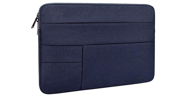 Men's Briefcase Designed Zipper Ultra Light Laptop Bag- NavyBlue - Obeezi.com