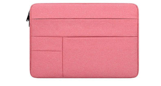 Men's Briefcase Designed Zipper Ultra Light Laptop Bag-Pink - Obeezi.com