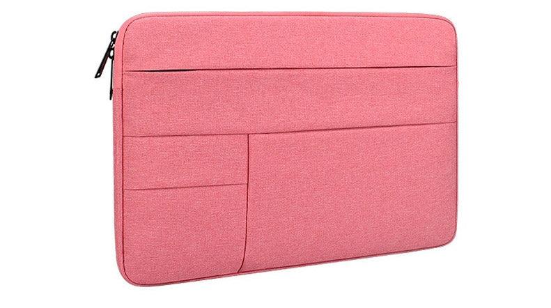 Men's Briefcase Designed Zipper Ultra Light Laptop Bag-Pink - Obeezi.com