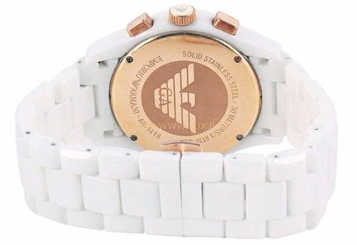 Men's Ceramic Chronograph Watch AR1416 - Obeezi.com