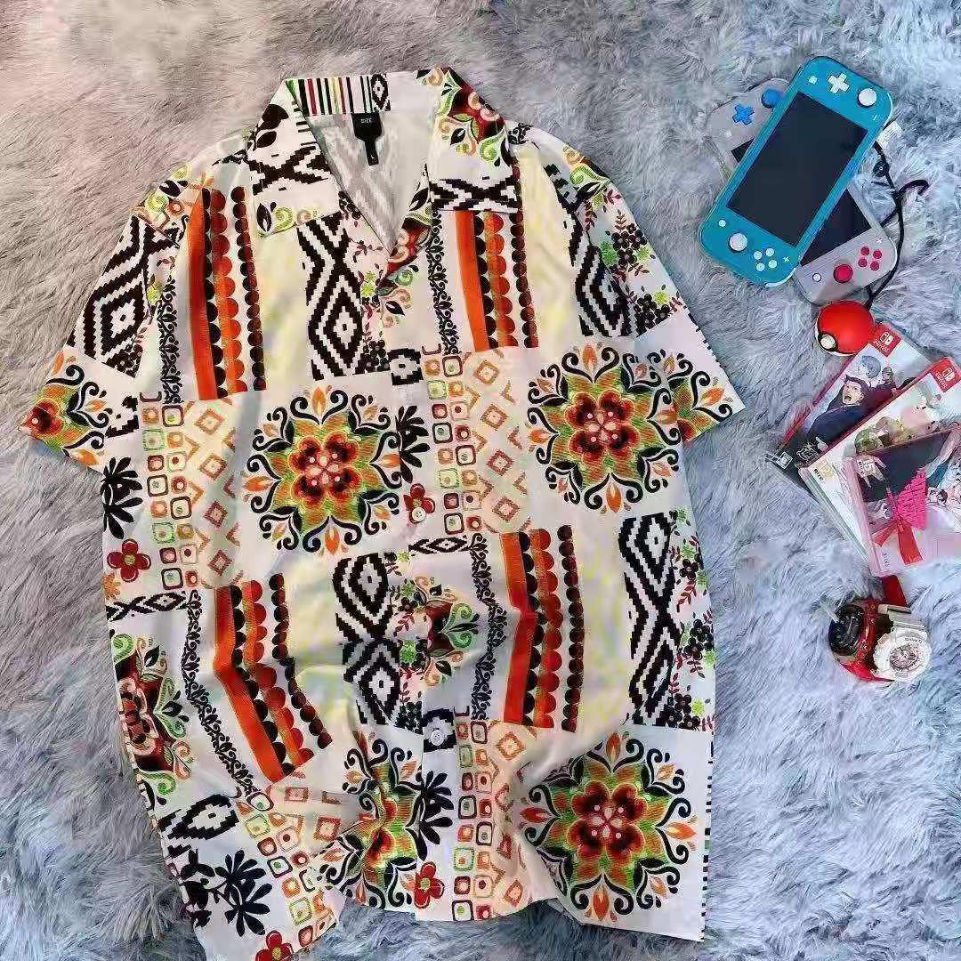 Men's Exquisite Designed Aloha Shirt - Obeezi.com