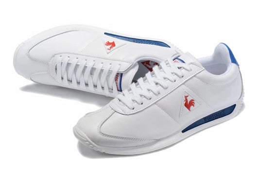 Men's-Le Coq Sportif Low Craft Sneakers- White - Obeezi