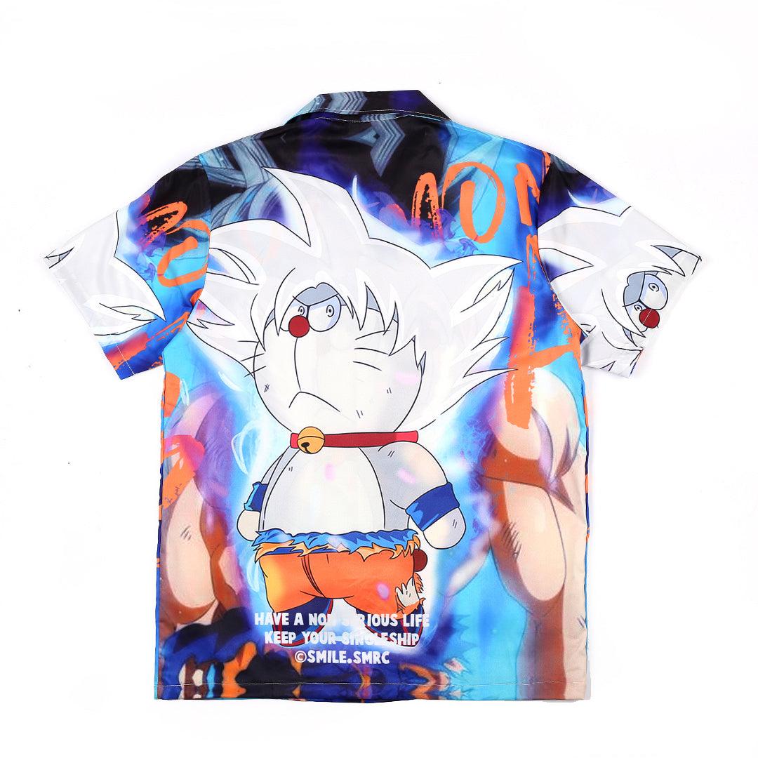 Men's Notorious Animated Designed Aloha Shirt - Obeezi.com