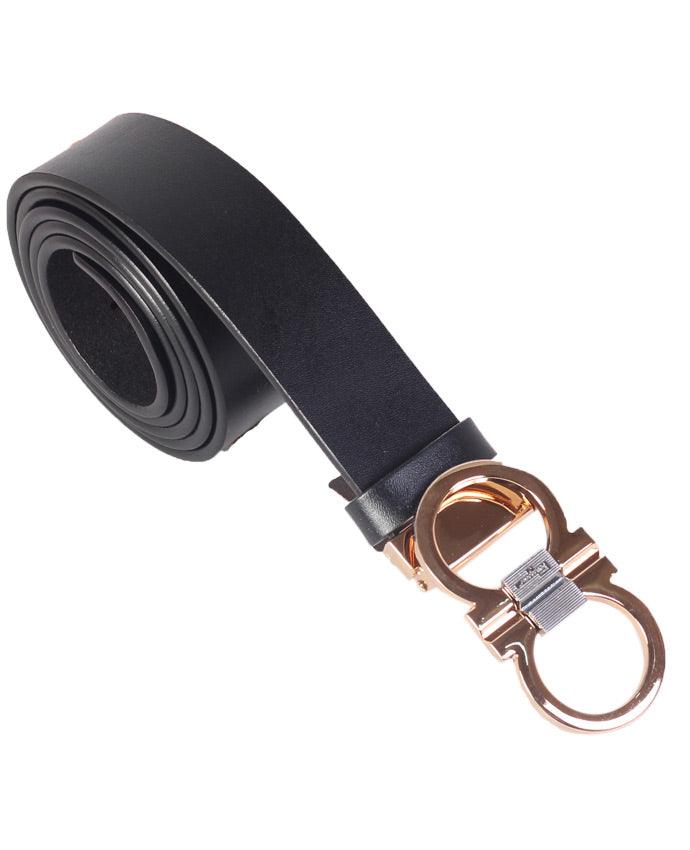 Men "s Salvatore Ferragamo Black Belt | - Obeezi.com