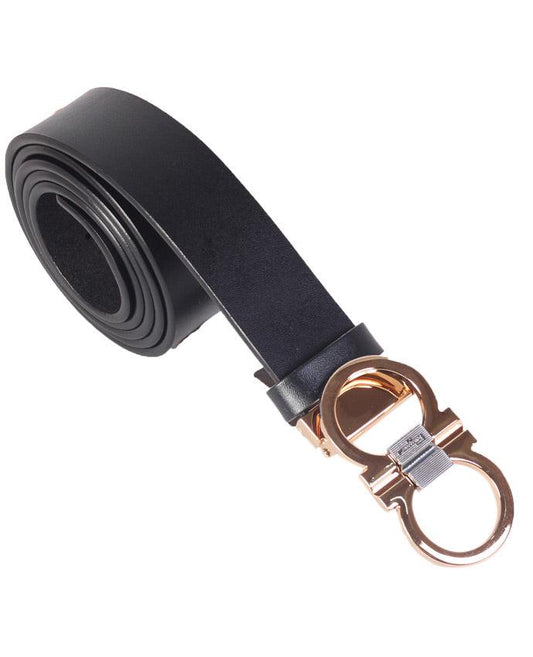 Men "s Salvatore Ferragamo Black Belt | - Obeezi.com