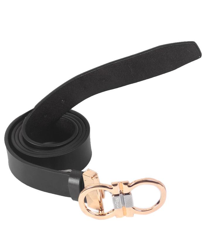 Men "s Salvatore Ferragamo Black Belt | - Obeezi.com