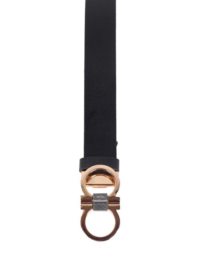 Men "s Salvatore Ferragamo Black Belt | - Obeezi.com
