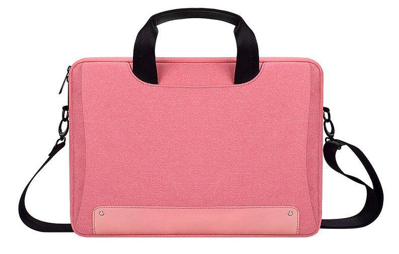 Men's Simple Briefcase Designed Ultra Light Laptop Bag-Pink - Obeezi.com