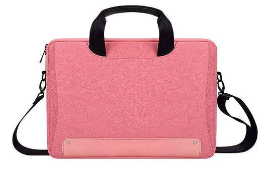 Men's Simple Briefcase Designed Ultra Light Laptop Bag-Pink - Obeezi.com